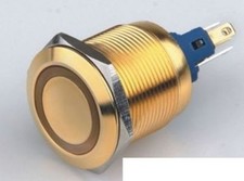 Luxus Klingeltaster vergoldet