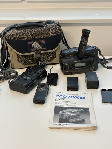 Sony handycam ccd - sony, ccd-tr606e