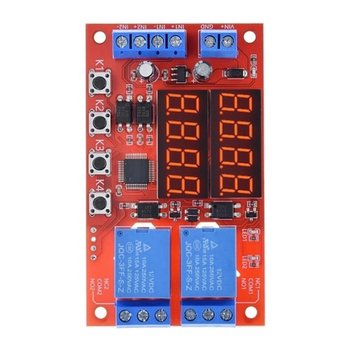 Dual kanal 12v 10a timer - dual,
