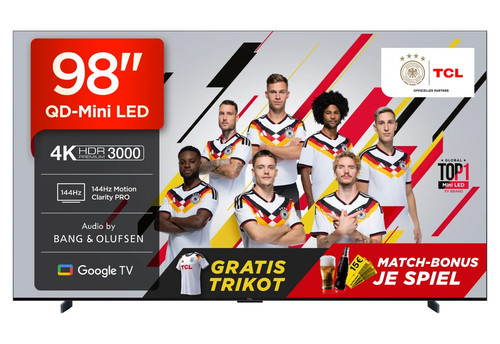 Tcl 98q8c zoll mini led - 98q8c, qd-mini