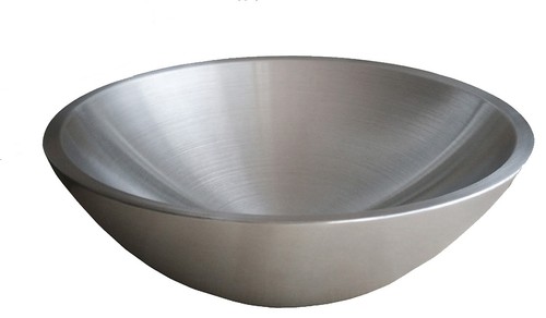 Ware edelstahlschale matt - b-ware,