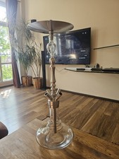 INVI Tesseract Edelstahl Gun Metal Shisha Wasserpfeife