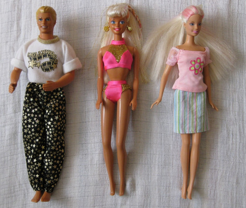 Mattel barbies x ken - x,