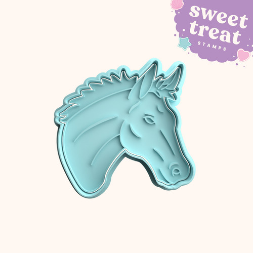 Pferdekopf fondant stempel mit - stempel,