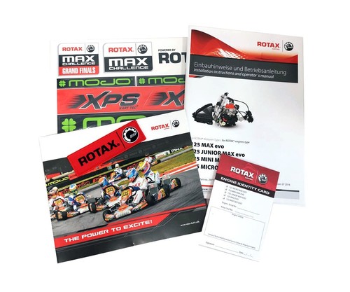 Kart rotax max - evo, motor