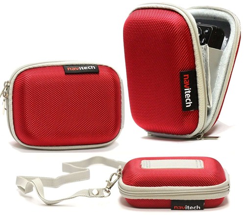 Navitech red camera case for - navitech,