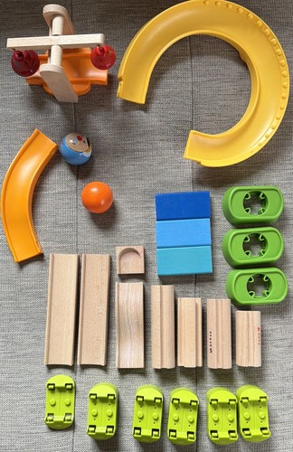 Haba holz kugelbahn set - haba, holz-kugelbahn-set