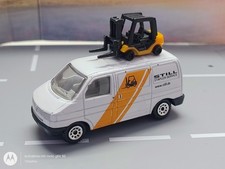 Siku Super Serie 0820 0824 0825 VW T4 Kasten Still Stapler-Service Weiß/Orange