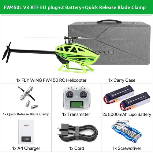 Fly wing fw450l - v3, rc