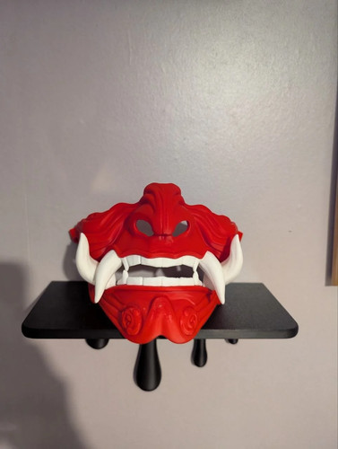 Japanische dämon oni - japanische, maske
