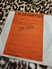 Various - S.O.36 Sampler (Live