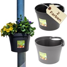 Blumentopf für Regenrohr