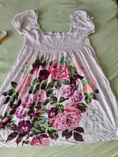 Kleid Tunika gesmokt