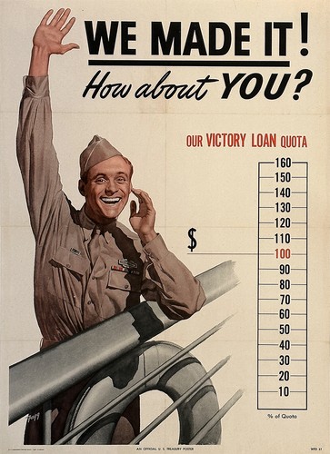 Original vintage wwii - original, poster