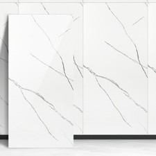 Wandpaneele in Marmoroptik Wandverkleidung 120x60CM Küche Deko PVC 4~12 Pcs. DE