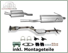 Auspuffanlage mit Kat BMW 3er E46 316i 318i 318Ci Katalysator Mitteltopf Endtopf