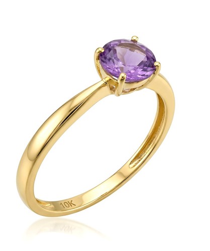 Echter amethyst ring - kt,