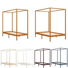 Himmelbett Gestell Massivholz