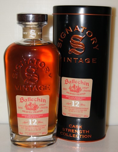 Ballechin 12y heavily - 12y, 58,8%