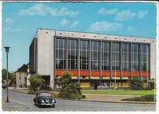 Herne Westfalen Stadtbad Nordrhein Westfalen Farbbild gelaufen 1960