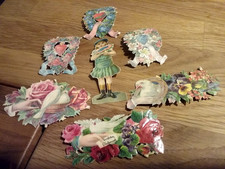 Antik,alte Oblaten Glanzbilder