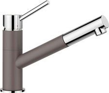 Blanco KANO-S  Küchenarmatur Hochdruck  vulkangrau/chrom 526952 herausziehbar