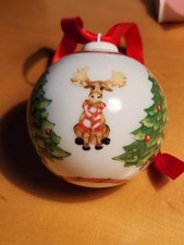 Weihnachtskugel von Hutschenreuther, Durchmesser 6 cm