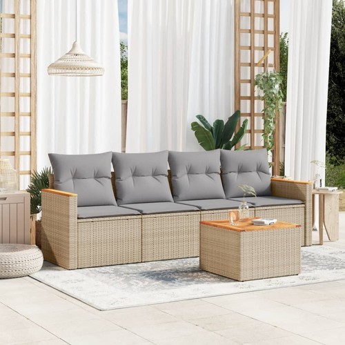 Poly rattan garten loung - rattan,