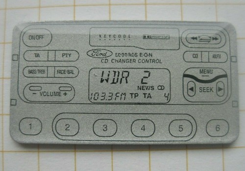 Ford radio wdr - ford,