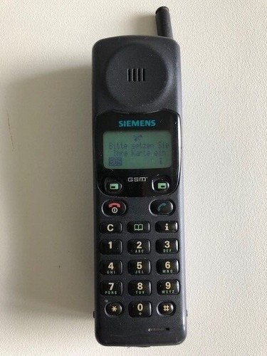 Siemens mobiltelefon vintage - mobiltelefon,