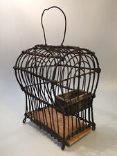 Antiker kleiner Vogelkäfig 19. Jhd.