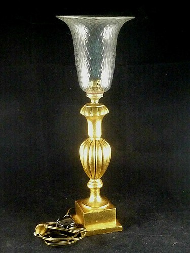 Alte tischlampe mit - tischlampe,