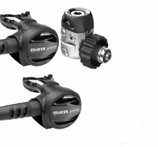 Mares Prestige 15x schwarz + Octopus Prestige schwarz - Atemregler Komplett Set