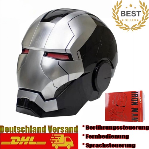 Iron man helm mk5 schwarz - iron,