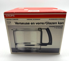 Krups Kaffeekanne Glas Glaskrug Compact Aroma 12 T 12 Aroma Vintage OVP