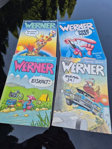 Werner brösel comic - brösel, bücher