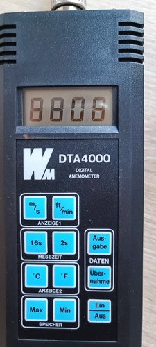 Digital anemometer dta - digital,