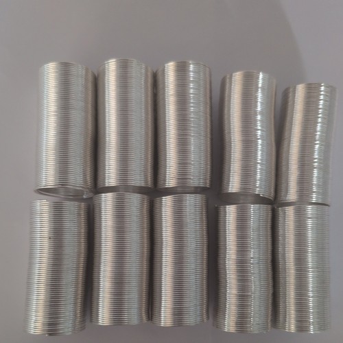 Versilberte draht ring - versilberte,
