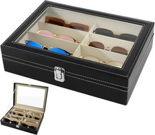 Brillenbox Organizer 8 Fächer