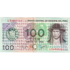 Peru, 100 Soles De Oro