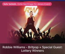 ++verschoben++ 2x Robbie Williams Konzert Tickets Berlin Waldbühne 23.07.2025