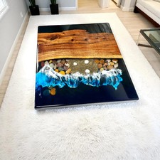 Ocean Beach Epoxid Tischplatte