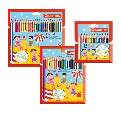 Dreikant buntstift stabilo - dreikant-buntstift,