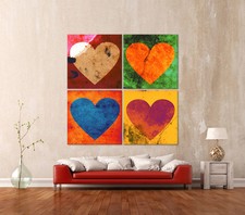 4 TODAY Abstrakt Leinwand Bild