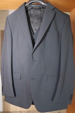 Herrenanzug Dreiteiler Größe 46 in Schwarz der Marke Stones