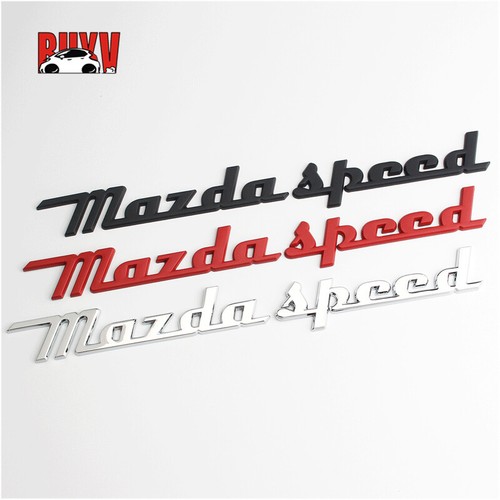 1pc mazda speed car emblems - 1pc,