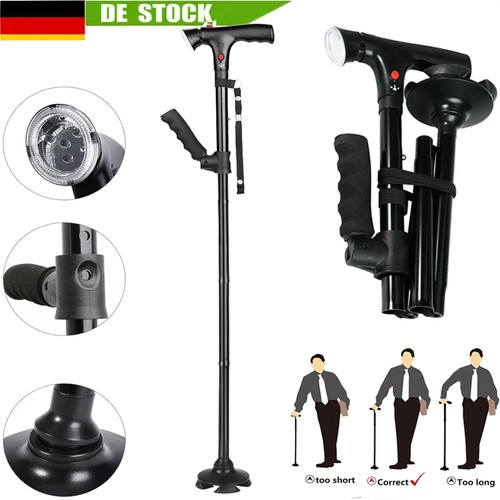 Faltbar gehstock mit licht - gehstock, mit-licht