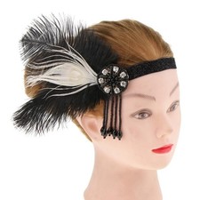 20er Jahre Damen Feder