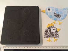 Sizzix Bigz Birds #3 ~ Stoff &