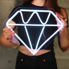 Diamant LED Neon Schild Licht